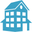 apartment residence icon