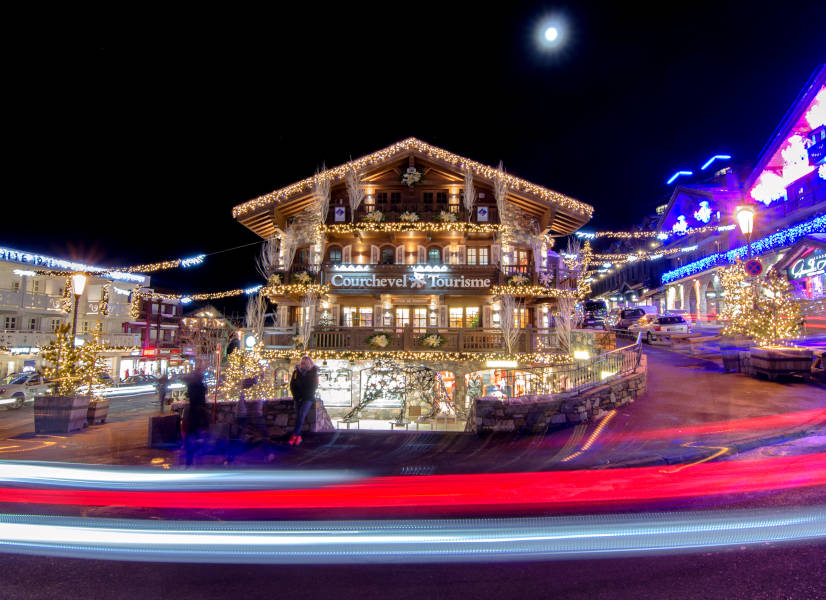 Firefly Holidays Courchevel Town Night 1 600h