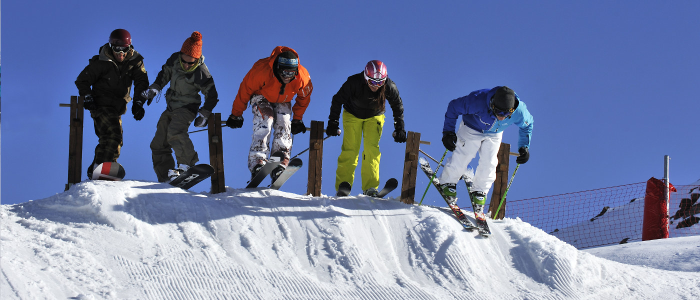 Les Menuires Alpages de Reberty Ski Cross