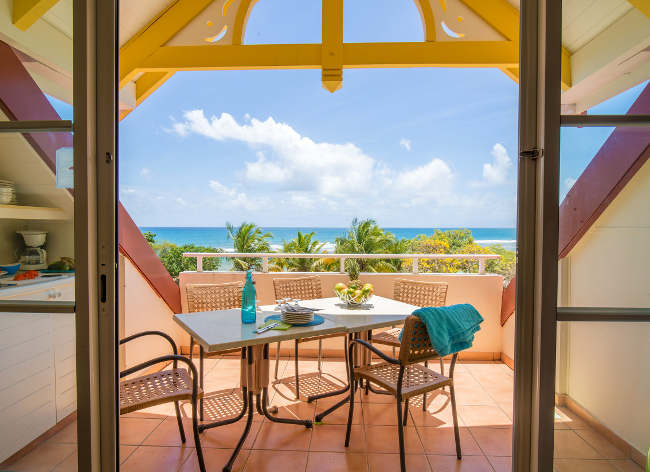 Guadeloupe Sainte Anne 2 Bed Balcony