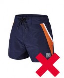 Water shorts not permitted