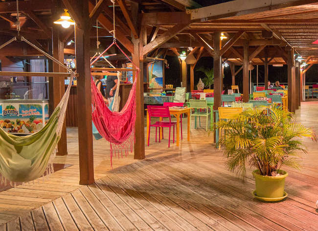 Guadeloupe, Premium Residence Les Tamarins - Le Balou Beach Bar / Restaurant