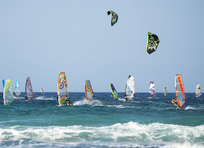 Fuerteventura - Windsurfers