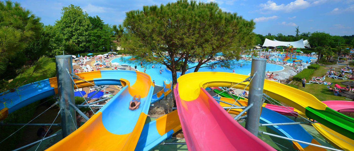 Bella Italia Stripey Water Slide