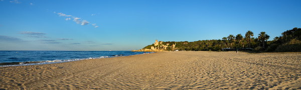 Costa Dorada, The beach at Tamarit Park