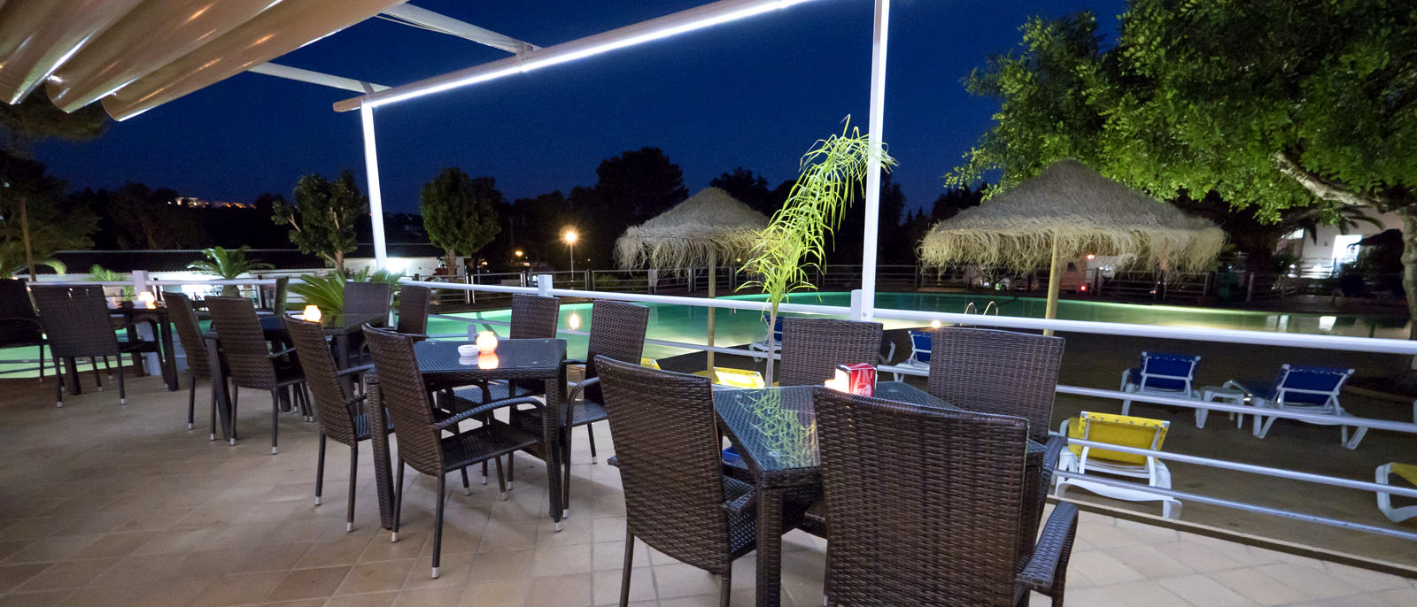Firefly Holidays Turiscampo Terrace Night