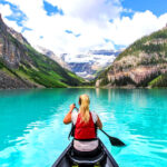 Firefly Holidays Canada Lake Louise Canoe