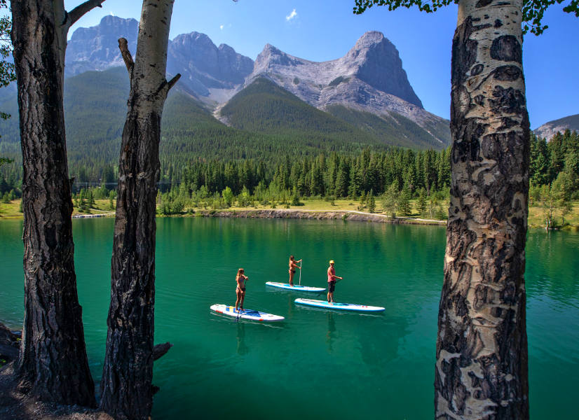 Canmore, Canada The Three Sisters