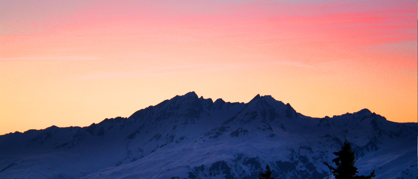 Firefly Holidays La Rosiere Sunset