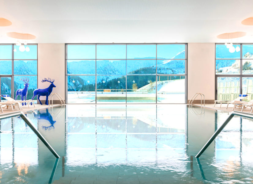 Indoor pool at Club Med Grand Massif