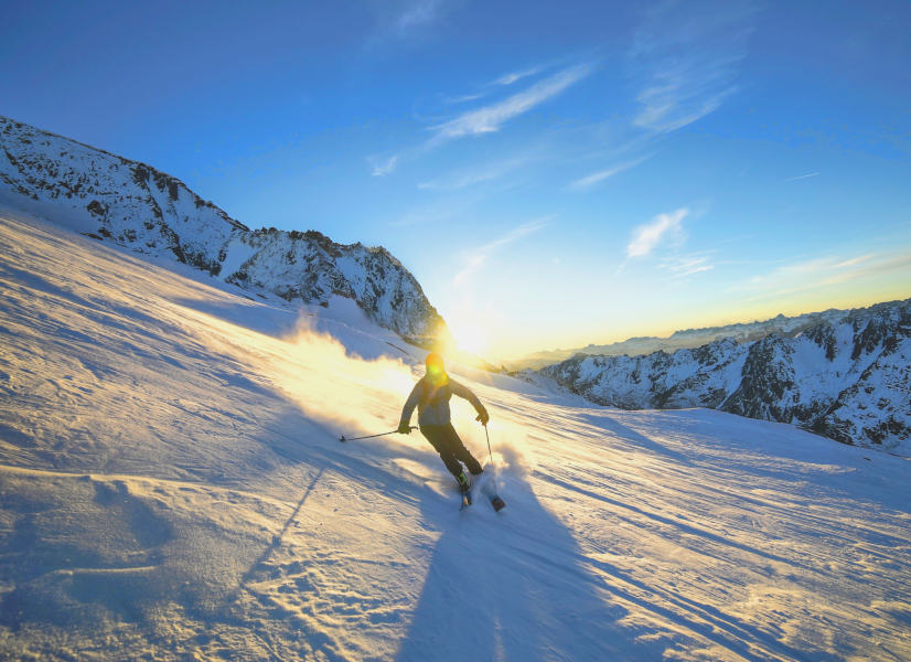 Legendary Slopes abobe Val d'Isere