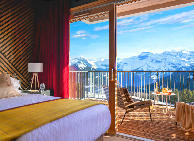 Rooms with a view in Exclusive Grand Massif Chalets