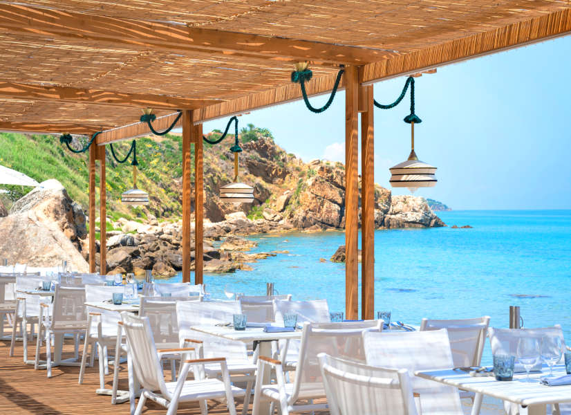 Sicily, Club Med Cefalu - Beach Restaurant