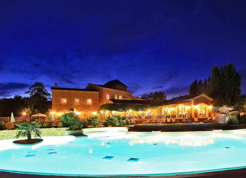 Domaine de Sevenier Pool Night 600h